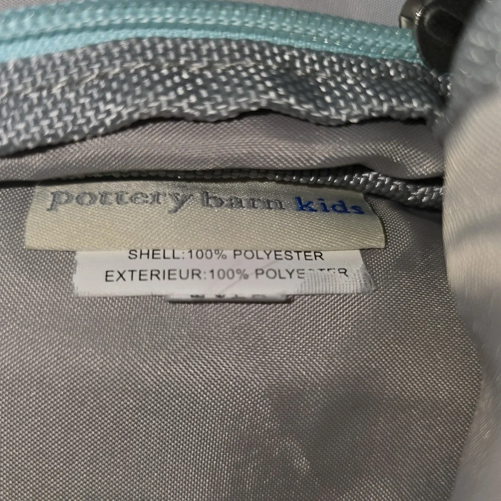 Pottery‎ Barn Kids Mini Backpack Flamingo Teal Pink Adjustable Straps Zipper